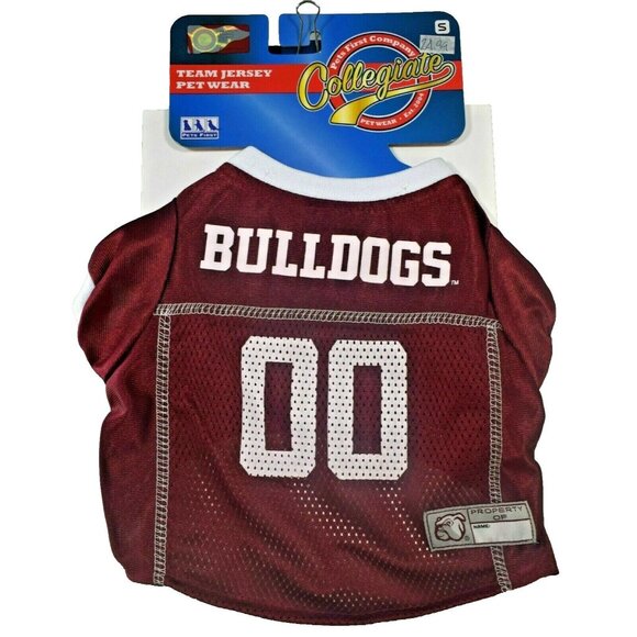 Dog Small 9 to 12 inches NCAA  Mississippi State Bulldogs Team Jersey - Picture 1 of 3